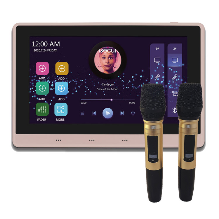تاچپنل صوتی JX701K (پنل JX701 + یک جفت میکروفن بیسیم)