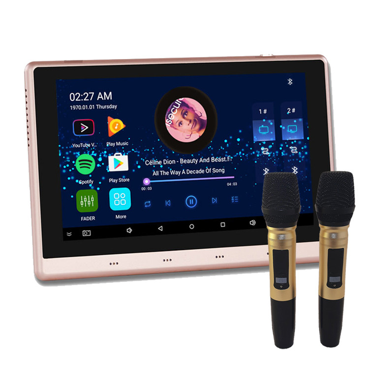 تاچپنل صوتی JX701K (پنل JX701 + یک جفت میکروفن بیسیم)