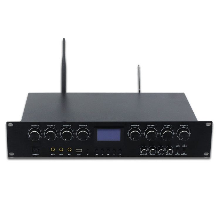 آمپلیفایر رومیزی JX600-8 (هشت کانال)