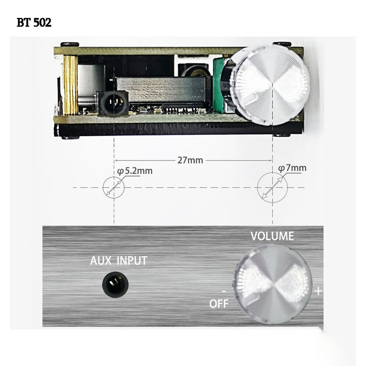 آمپلی بلوتوثی BT502