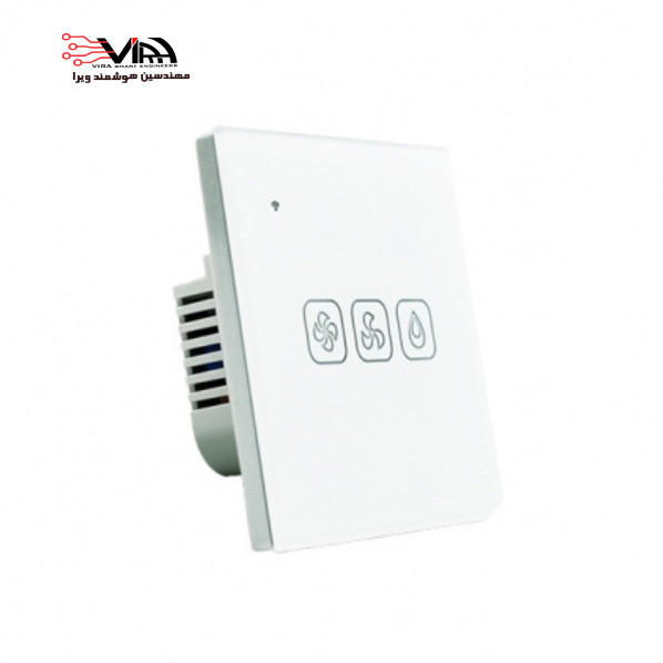 کلید کولر لمسی هوشمند tuya سری اکو WiFi_Zigbee